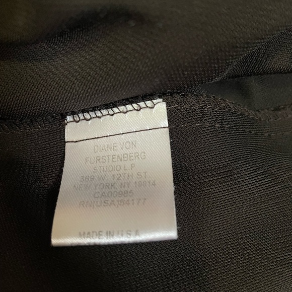 Brown Knit Diane Von Furstenberg Dress Size 12 - Picture 8 of 9
